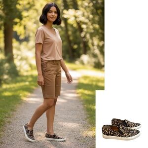 Steve Madden Sneakers Symba Leopard print size 7.5